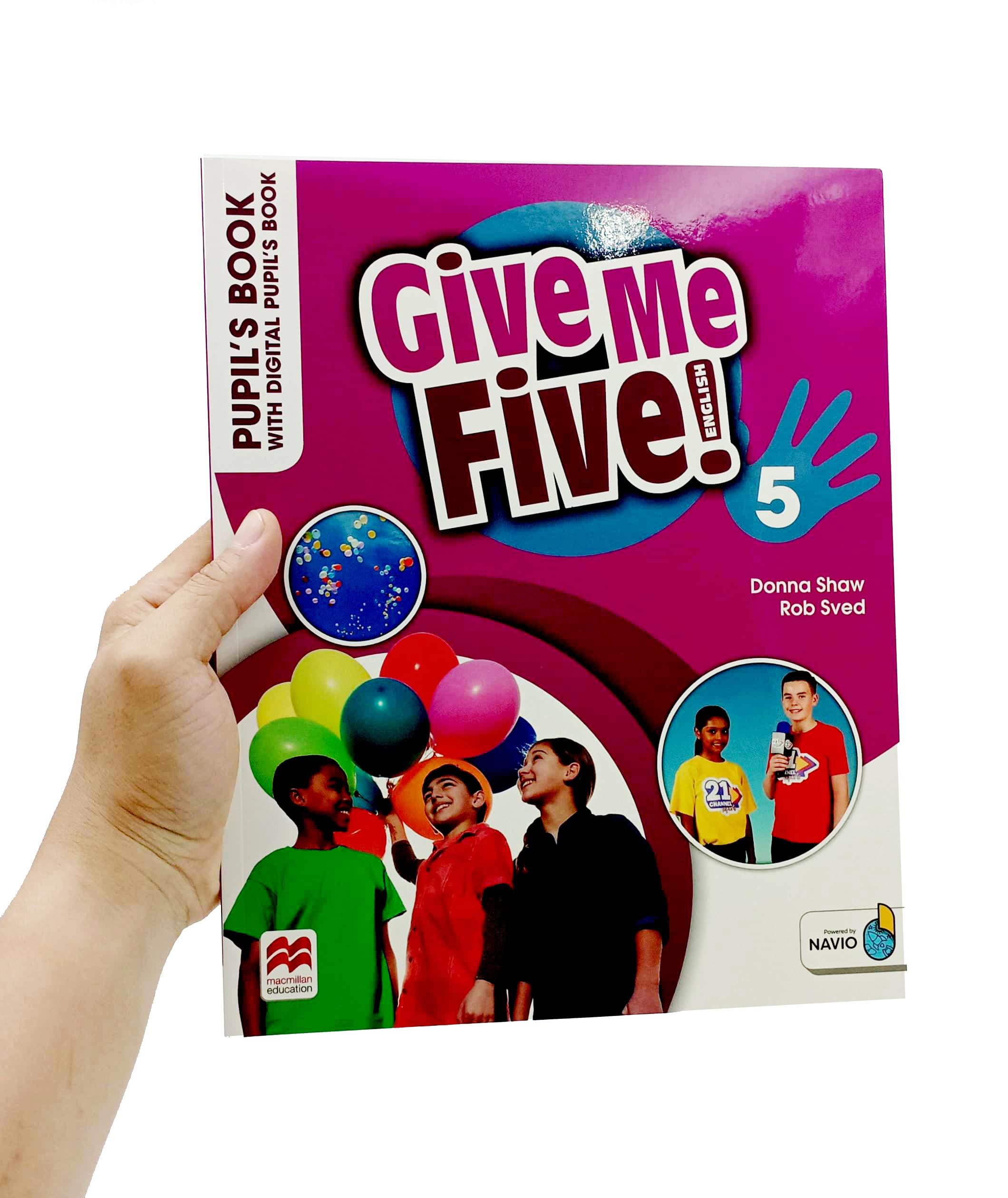 Hình ảnh Give Me Five! Level 5 Pupil's Book Pack With Navio App