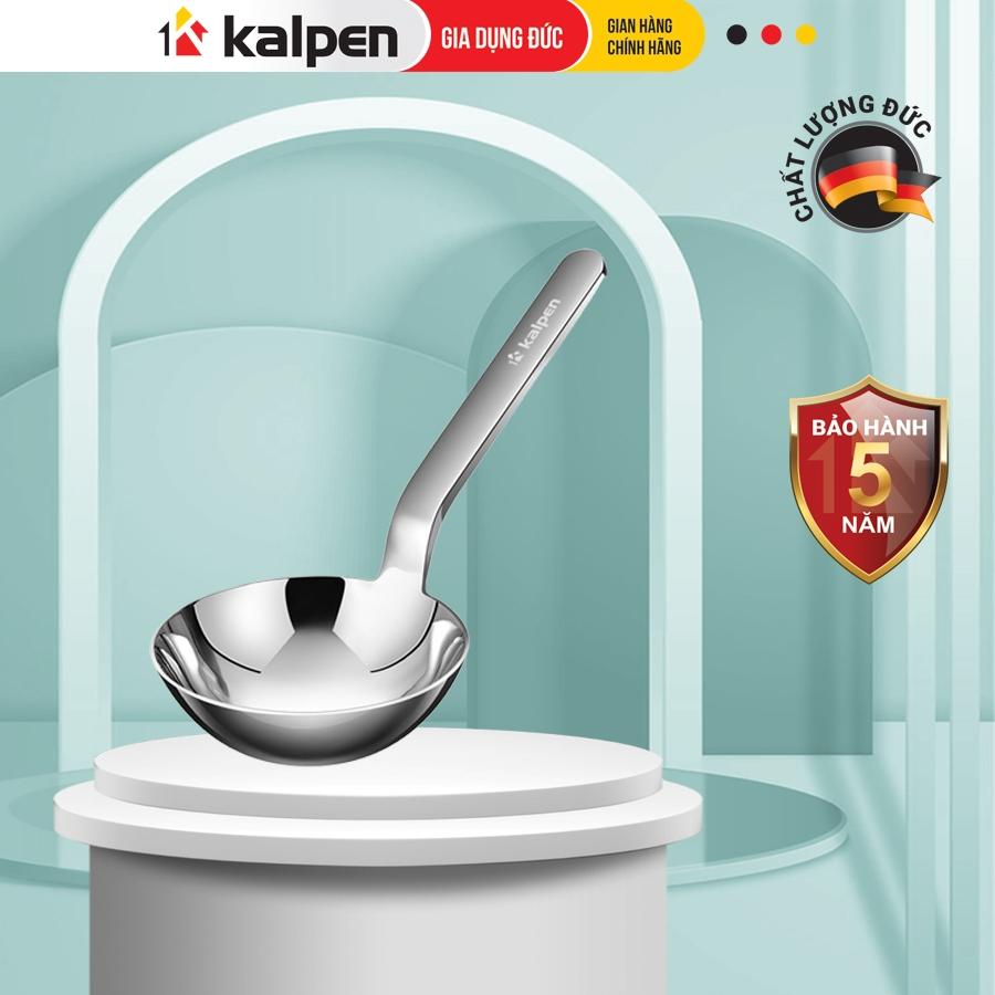 Muôi Canh INOX 304 Cán Dài Nguyên Khối Cao Cấp Hàng Chính Hãng KALPEN-GIA DỤNG ĐỨC