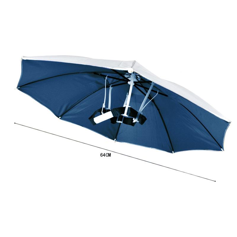 Mũ hình chiếc dù có thể gập lại dùng đi dã ngoại, cắm trại, đánh golf