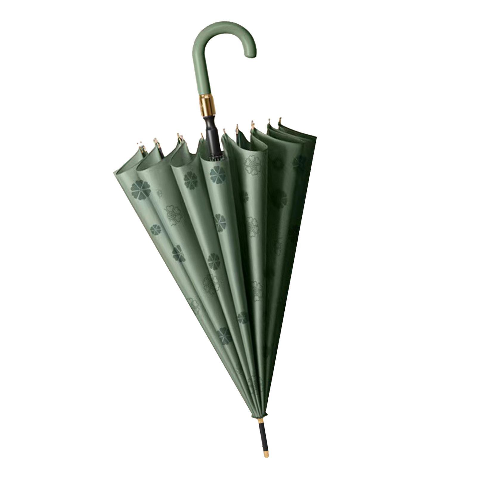 Stick Umbrella Windproof Waterproof Rain Umbrellas for Outdoor Travel Hiking