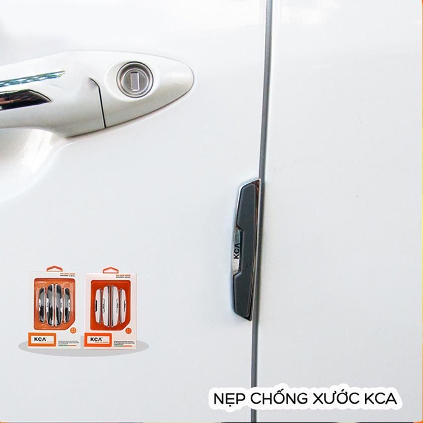 Bộ 4 Thanh Nẹp chống xước KCA , Miếng chống xước cửa xe ,Bộ 4 miếng dán chống va đập cửa xe ô tô, xe hơi