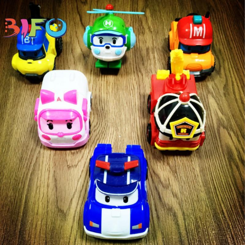 Bộ sưu tập đồ chơi biến hình biệt đội Robocar Poli 2 trong 1 cho bé thỏa sức sáng tạo