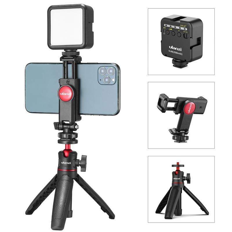 ULANZI VLOG KIT 6 - HÀNG CHÍNH HÃNG - Combo quay phim chuyên nghiệp dành cho Điện thoại