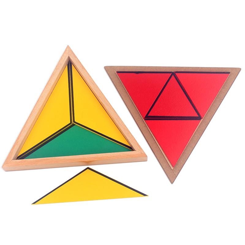 Bộ 5 hộp ghép hình tam giác (Constructive Triangles With 5 Boxes)