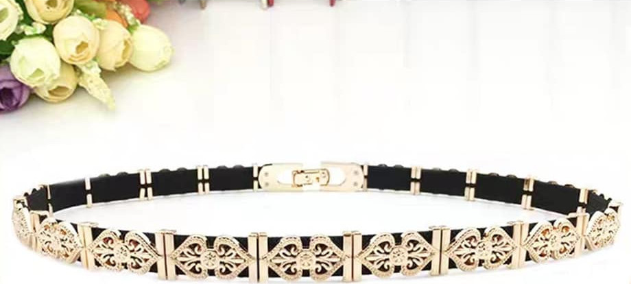 THẮT LƯNG NỮ , DÂY NỊT NỮ ĐẸP CAO CẤP MANG ĐẦM VÁY DN19122702