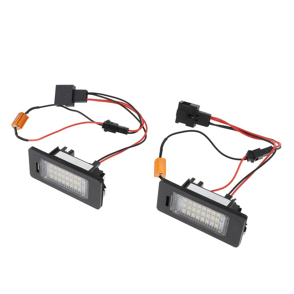 Car LED  Tag Light for  A3 A4 A5 A6 A7 Q3 Q5