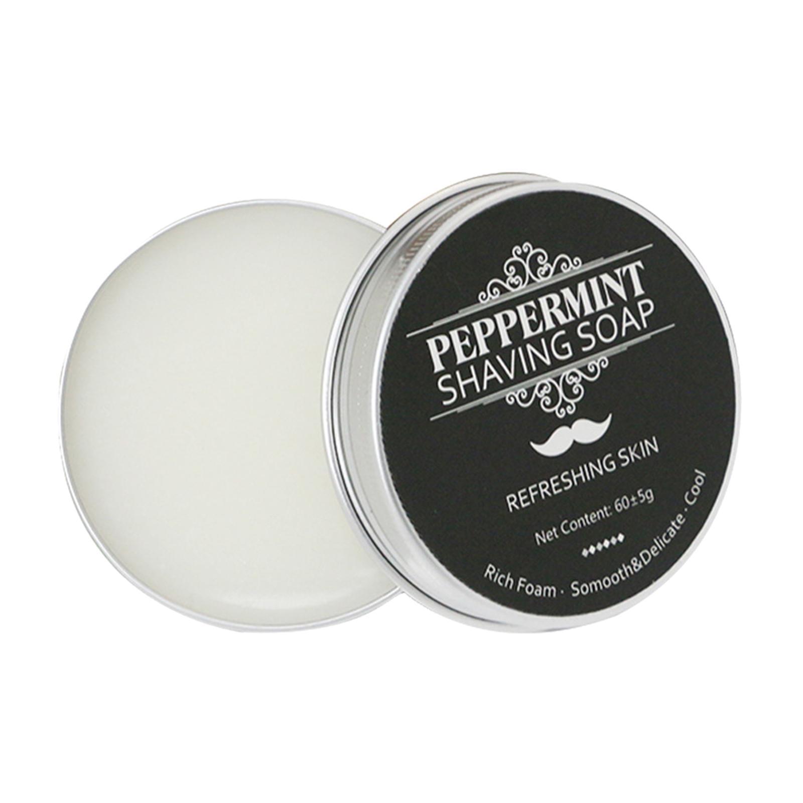 2X Men's Shaving Soap Cream Gentle in Aluminum Boxed Provides Smooth Shave