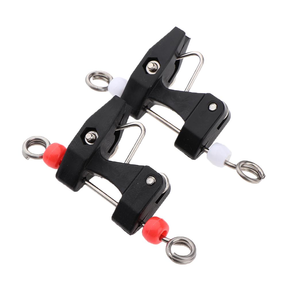 2pcs Trolling Clip Release Clips Fishing for Outrigger Downrigger