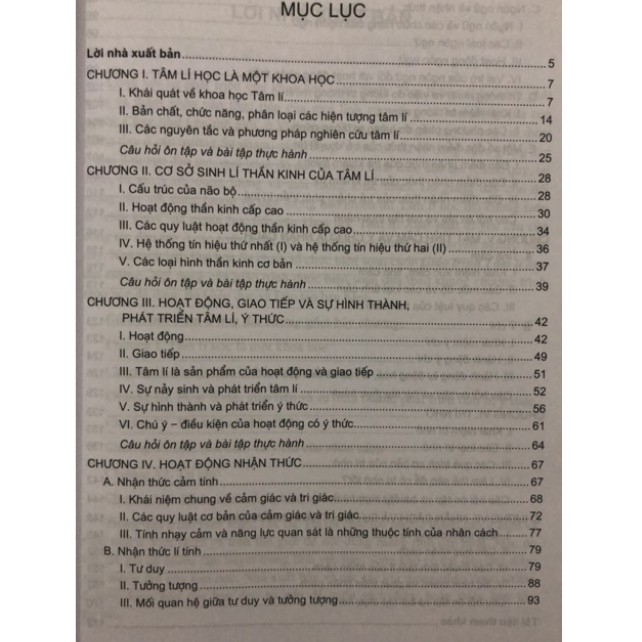 Sách - Giáo trình tâm lí học đại cương - ( SP)