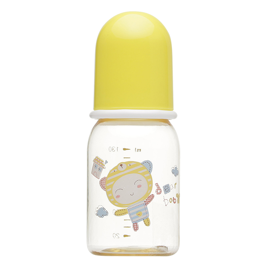 Bình Sữa Agabang Friends Baby Bottle (130ml) - Vàng