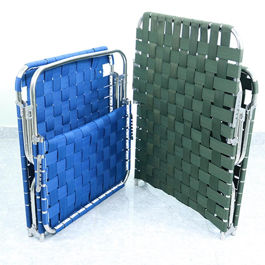 Giường xếp VIP khung inox dây bẹ lớn và dày