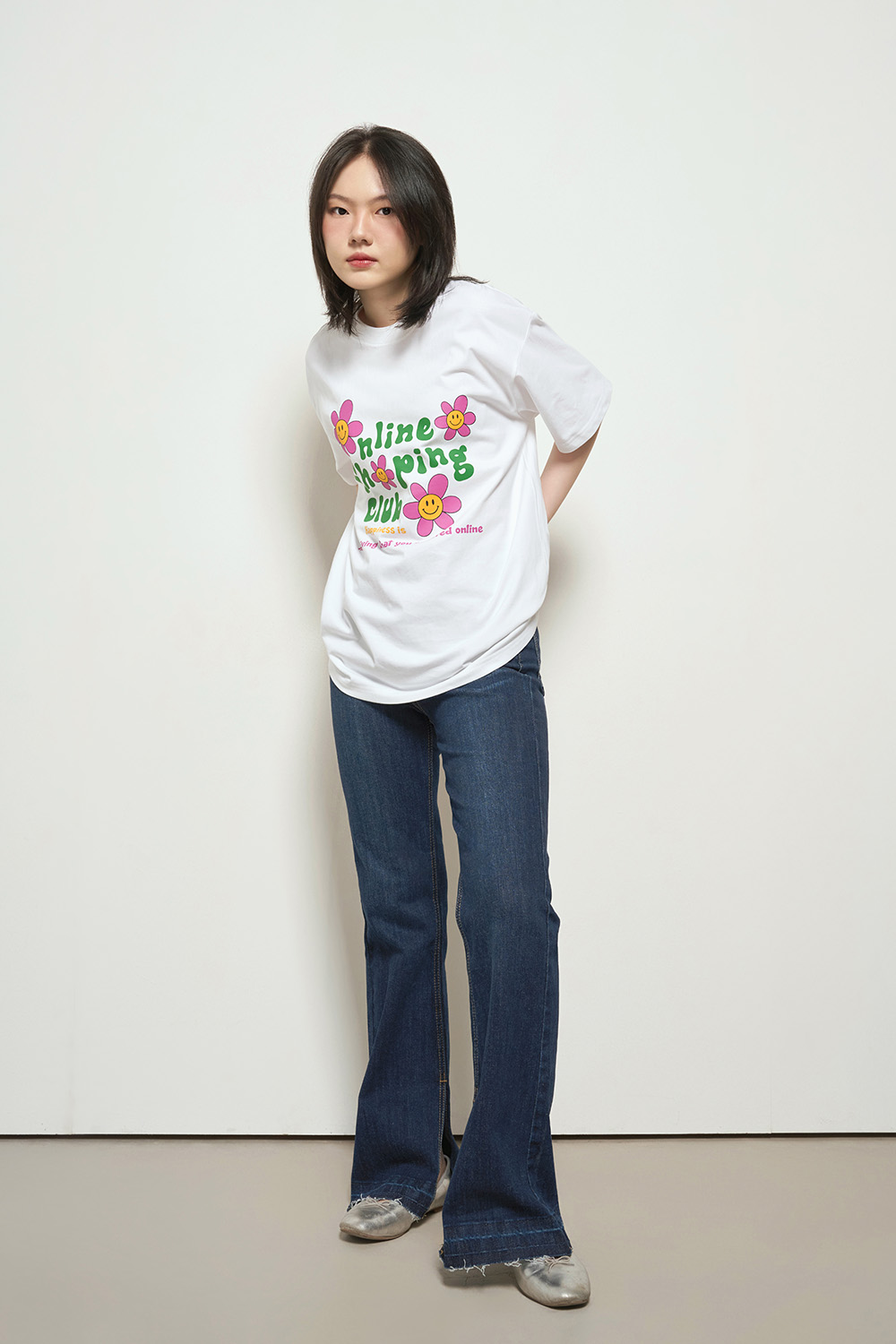 DOTTIE - Áo Thun In Chữ - Freesize - T0391