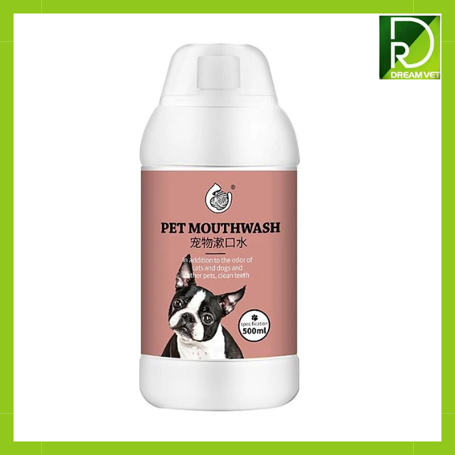 NƯỚC XÚC MIỆNG CHO THÚ CƯNG CAO CẤP 500ML