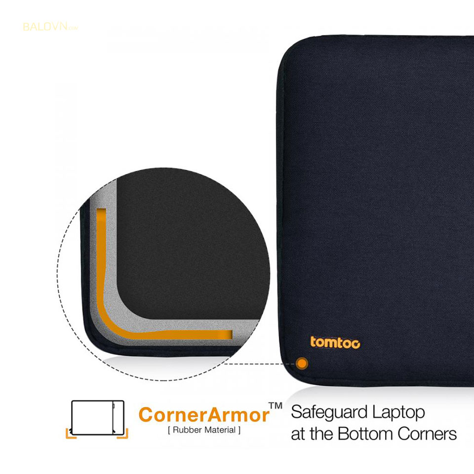 Túi Chống Sốc TOMTOC 360° Protective MACBOOK 13/14/15/16inch - A13 Nhiều màu