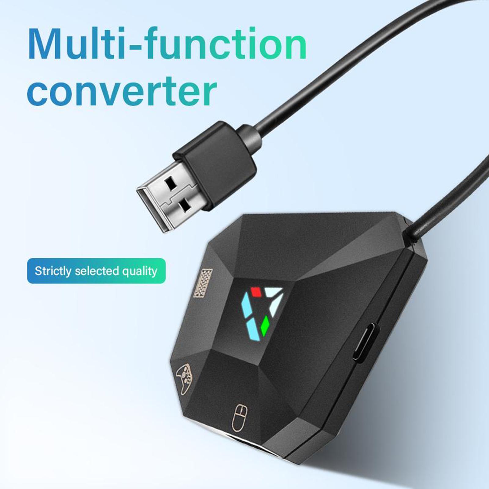 Black USB Keyboard & Mouse Converter for N-Switch Accessories