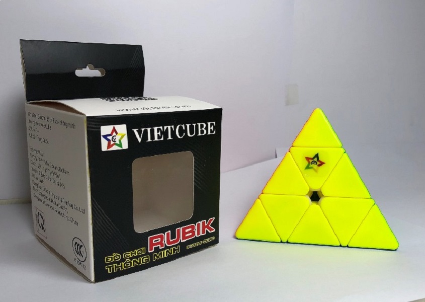 Rubik VietCube Pyraminx (Giao màu ngẫu nhiên)