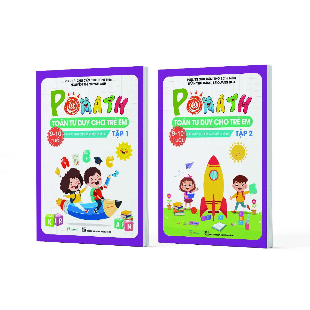 Combo POMath – Toán tư duy cho trẻ em 9 – 10 tuổi