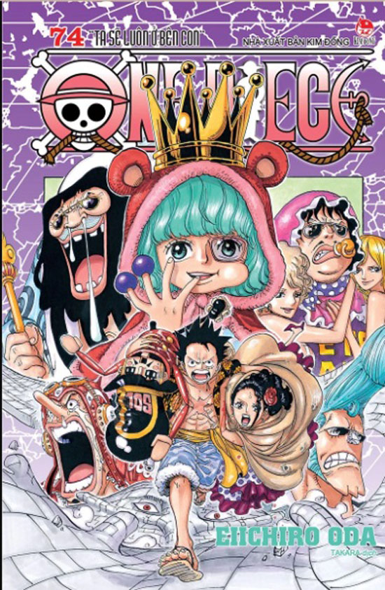 One Piece - Tập 74 - Bìa rời
