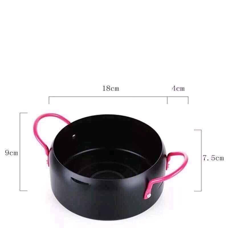 Nồi Chiên Thực Phẩm Cao Cấp , Tặng Kèm Bộ 3 Thìa Inox Cao Cấp - Hàng Loại 1