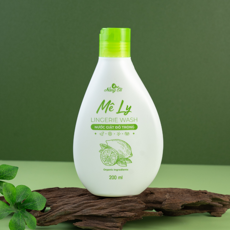 Nước Giặt Đồ Lót Mê Ly Nàng Ơi - Chai 200ml - Hỗ Trợ Loại Bỏ Vết Bẩn, Vi Khuẩn Bám Vào Quần Lót Gây Bệnh, An Toàn