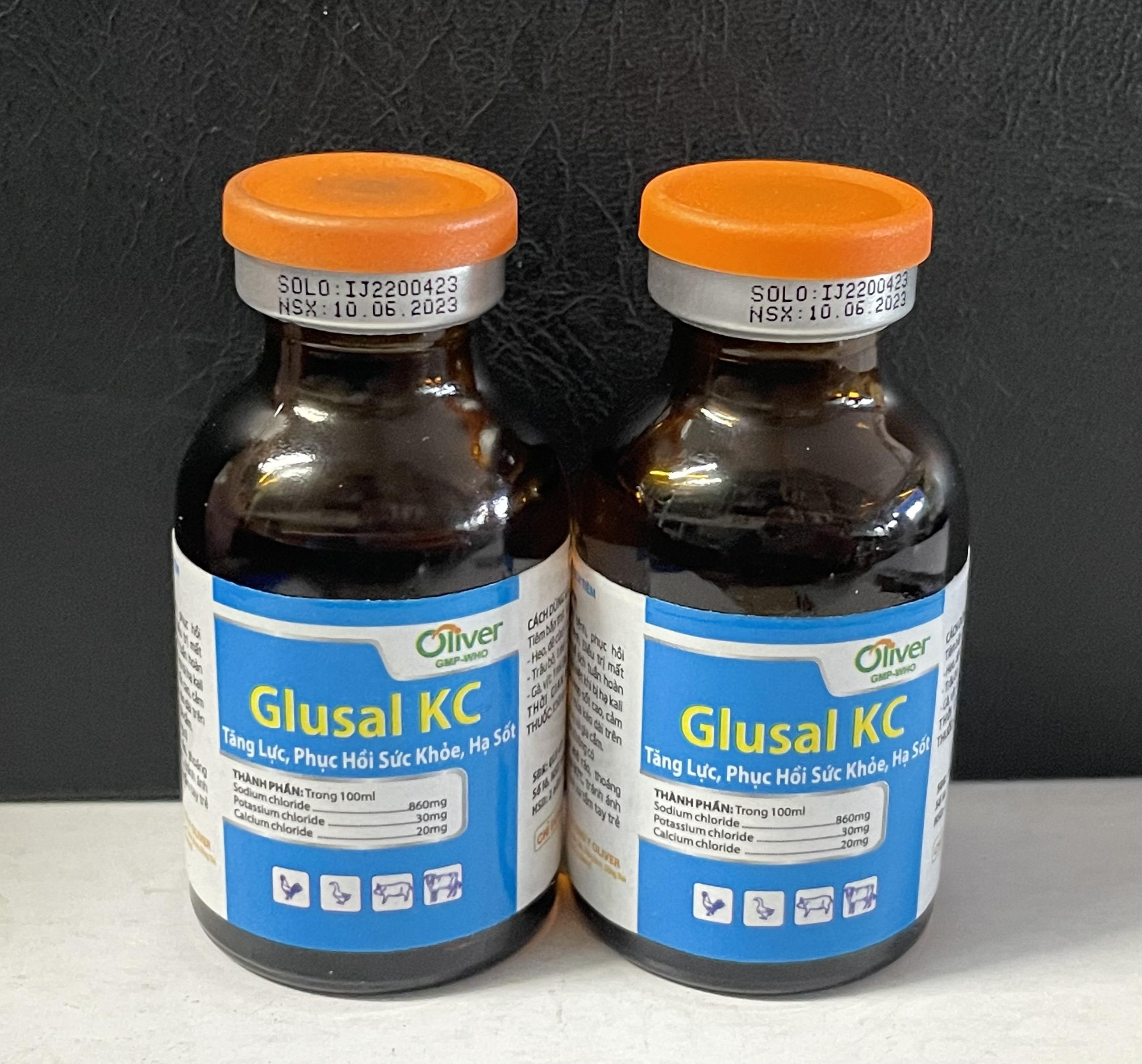 GLUSAL KC - TĂNG LỰC, PHỤC HỒI SỨC KHỎE, HẠ SỐT