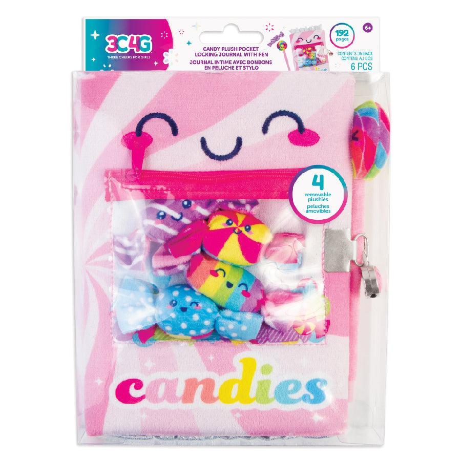 Đồ Chơi Bộ Sổ Khóa Và Bút Candy Plush Pocket 3C4G 12053