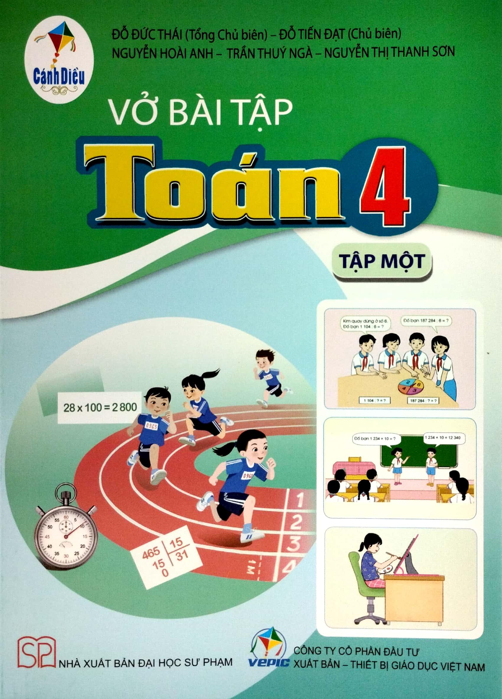 Vở Bài Tập Toán 4 - Tập 1 (Cánh Diều) (2023)