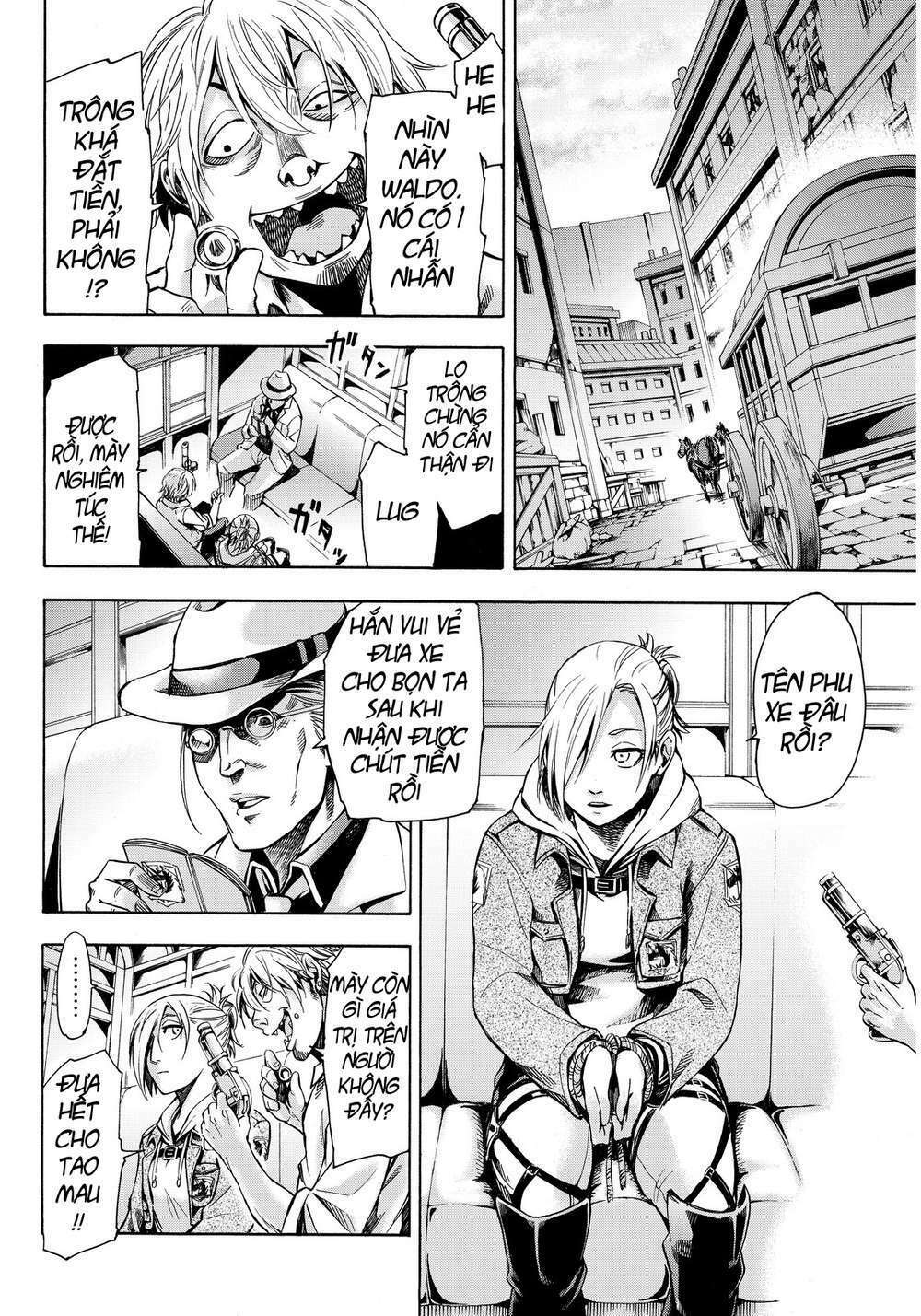 tấn công người khổng lồ: những cô gái mất tích chapter 3 10