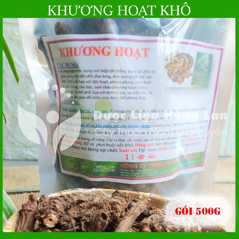 [THƯỢNG HẠNG] 500g Khương Hoạt khô đẹp loại 1