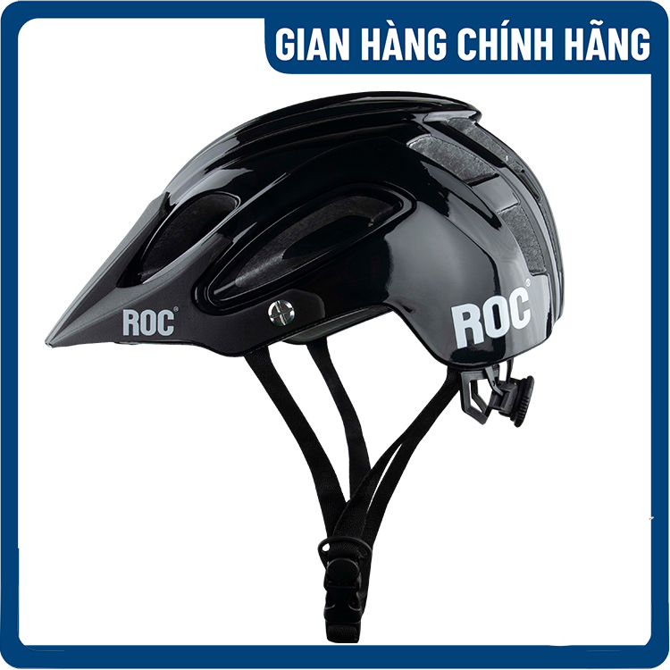 Nón bảo hiểm xe đạp thể thao ROC R15 - Siêu nhẹ - Có lưỡi trai - Nhiều lỗ thông gió, Hàng chính hãng - Bảo hành 12 tháng