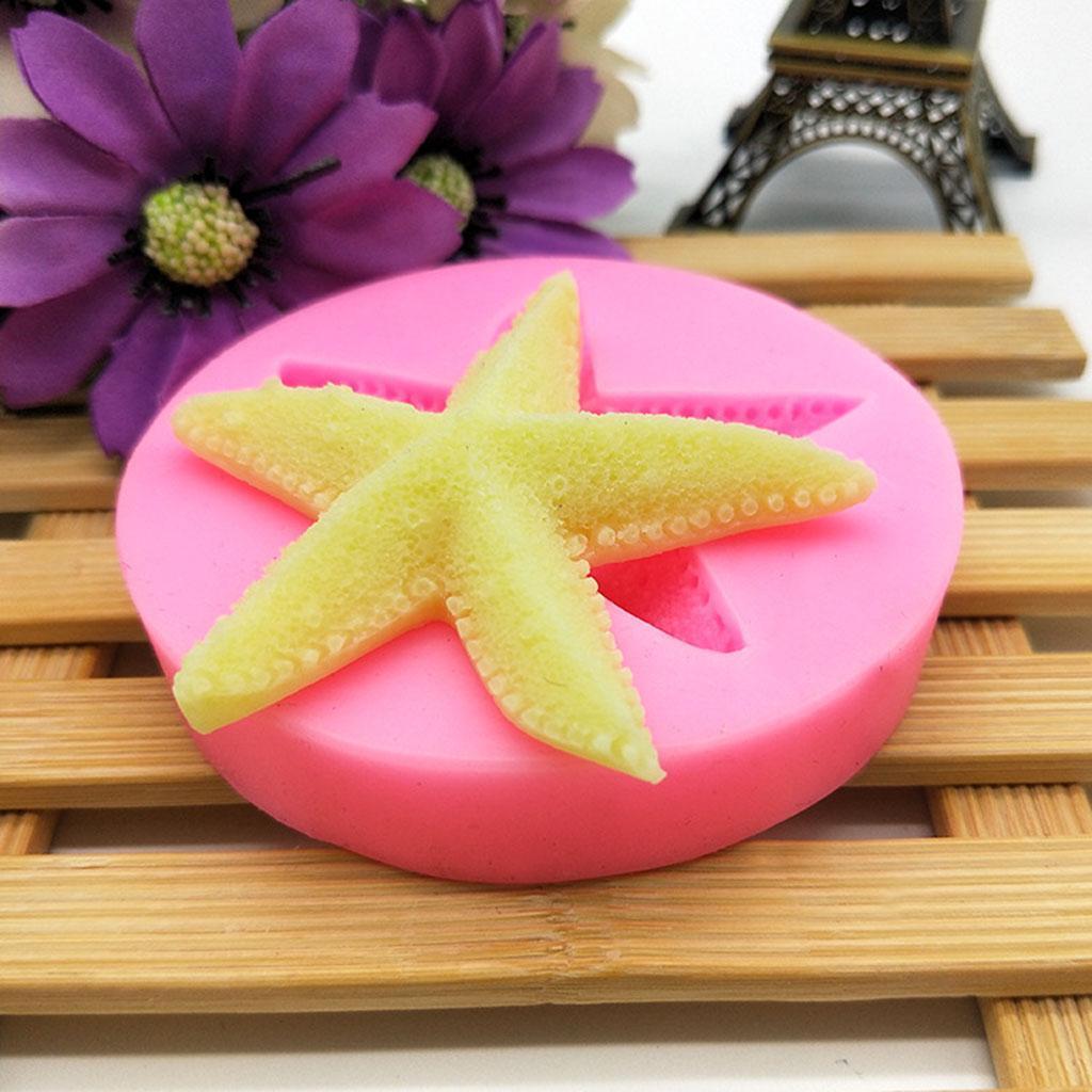 Starfish Silicone Mould Fondant Cake Mold DIY Baking Tool