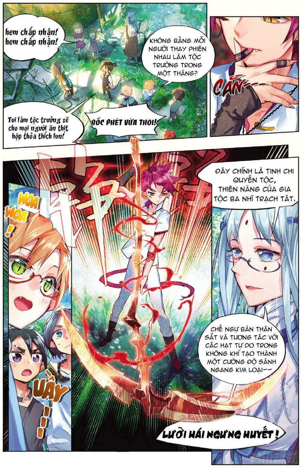 miêu tương phản chuyển chapter 8.1 7