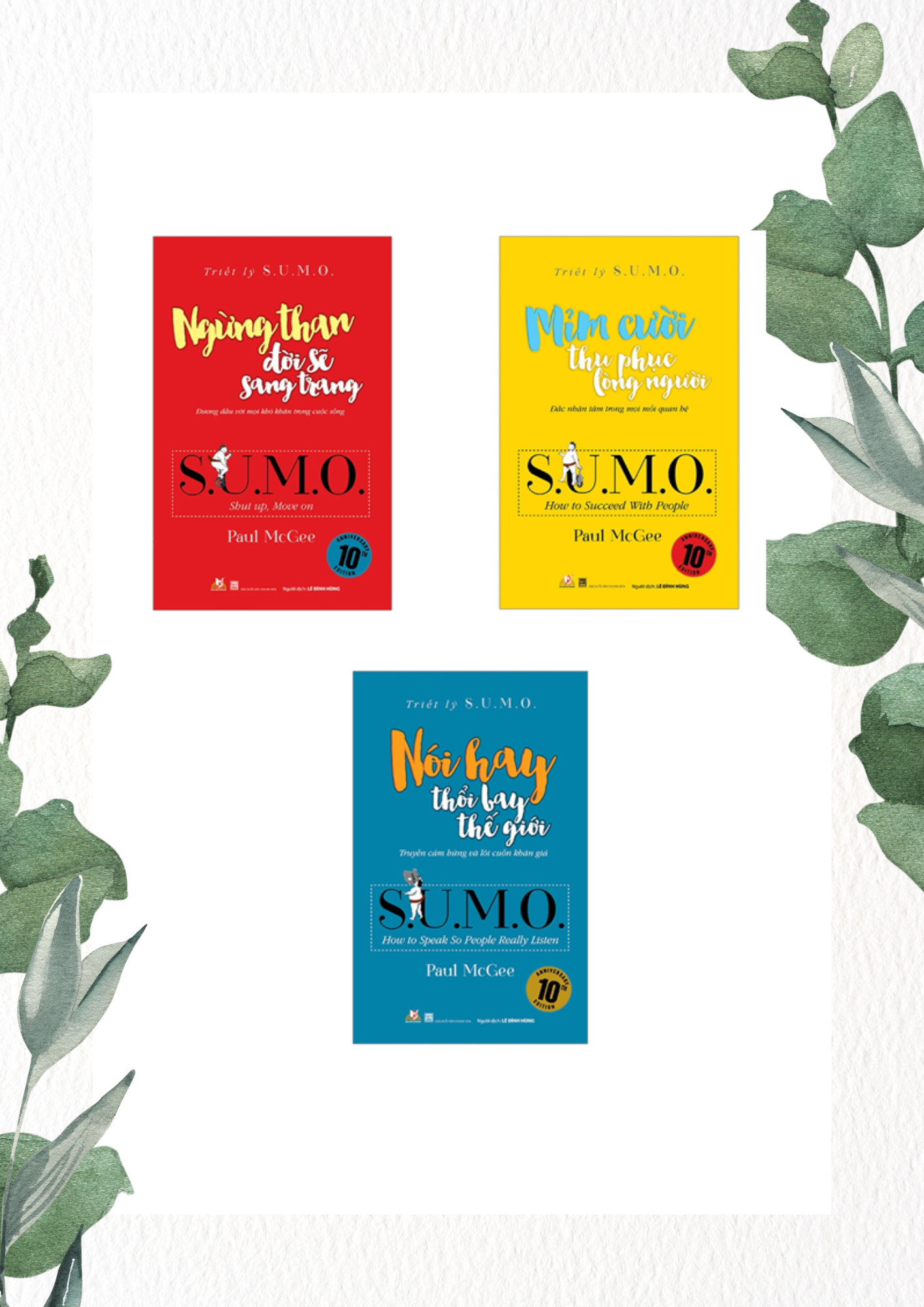 Combo 3 Cuốn Triết Lý S.U.M.O - Vanlangbooks