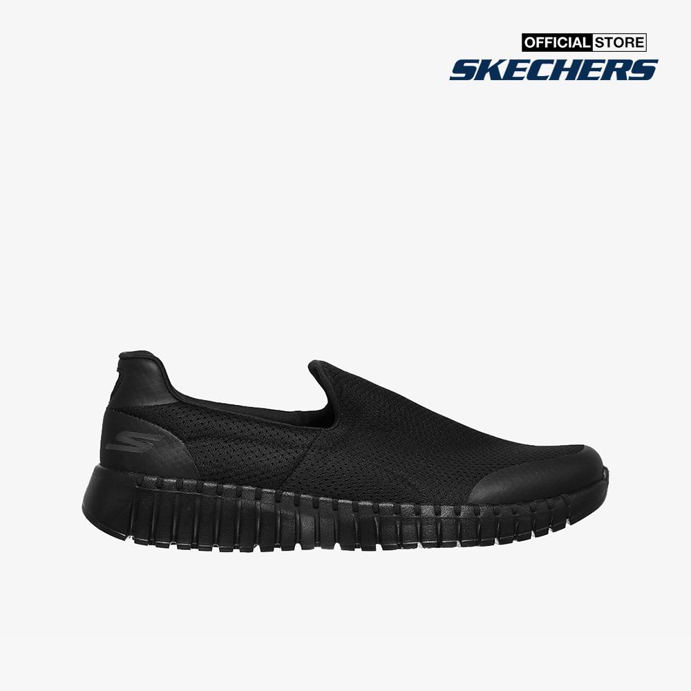 SKECHERS - Giày slip on nam Go Walk Smart 54941-BBK