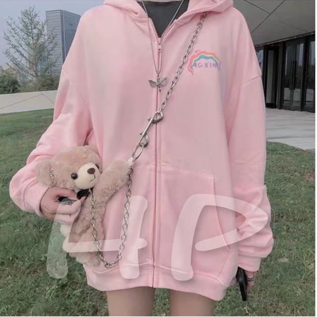 Khoác nỉ ngựa 2 mặt INGXING THG865