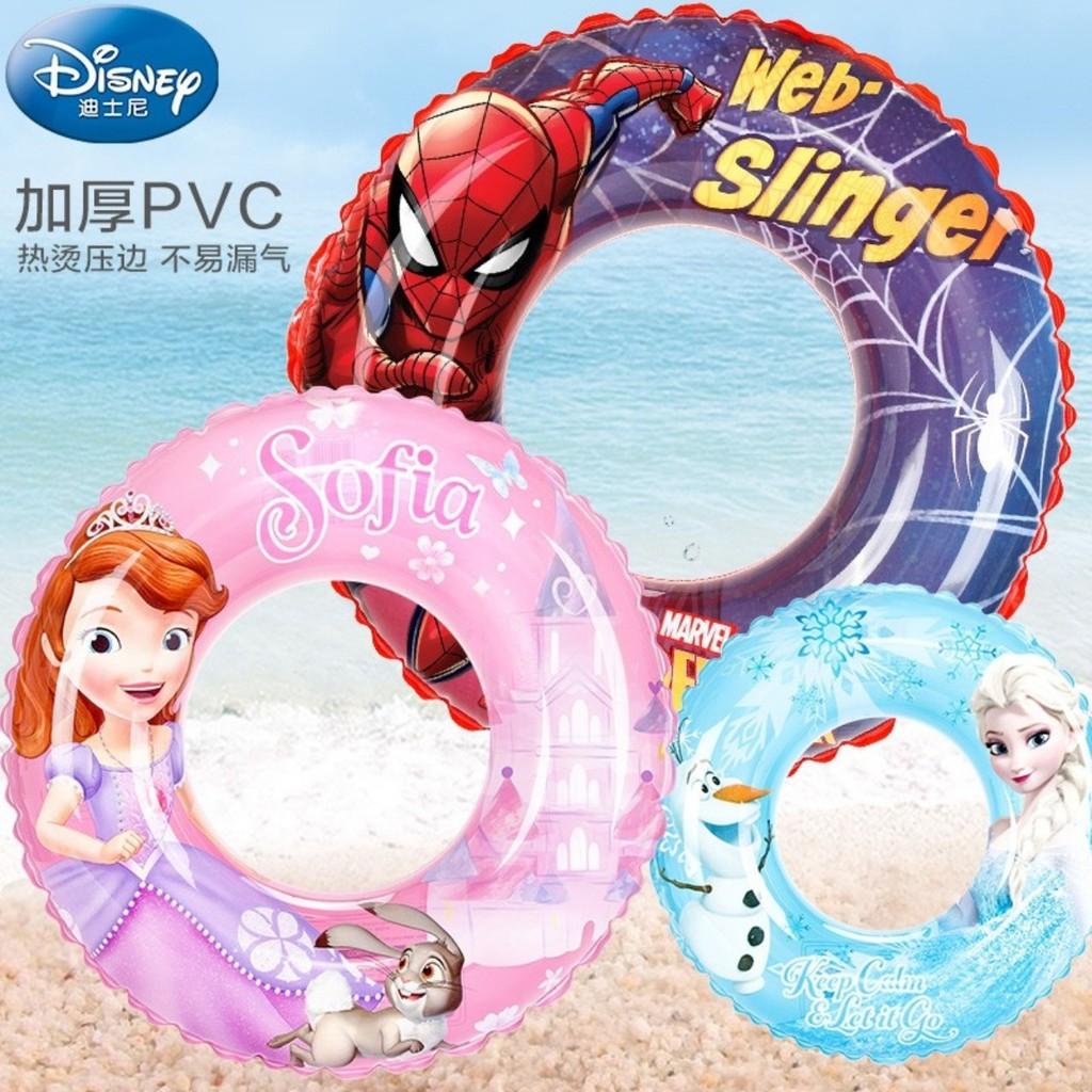 Phao bơi hoạt hình Disney xinh xắn cho bé từ 5 tuổi trở lên - MẪU TRÒN CỠ 80