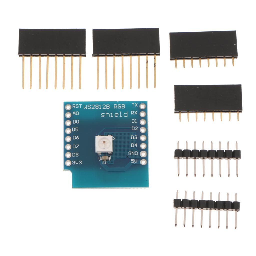 RGB SMD LED Module for for D1 Mini WIFI Full Color Pwm Tricolor LED For  MCU