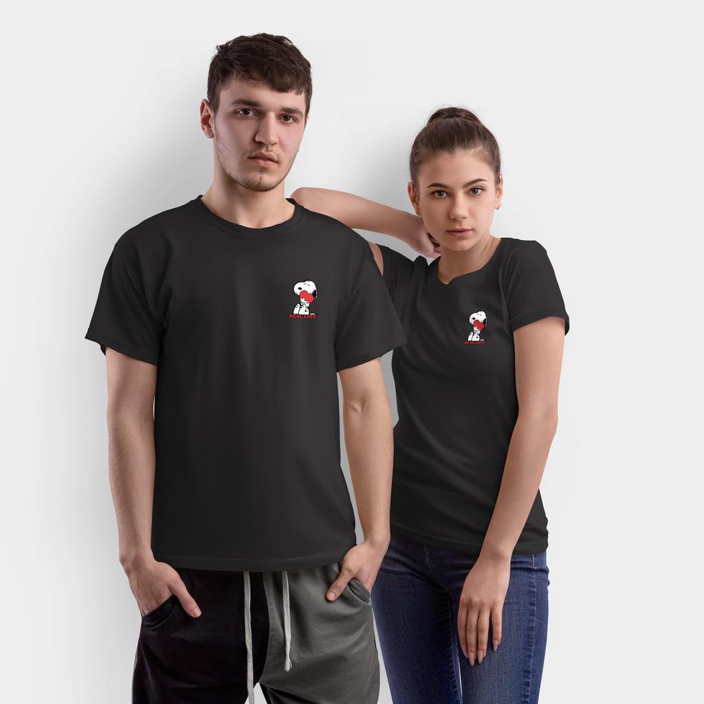 Áo thun nam nữ Icotton couple hình Real love