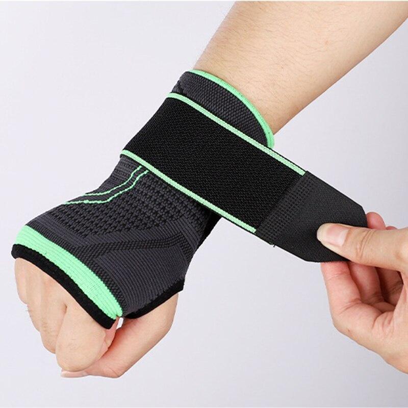 2Pcs Sports Wristbands Weight Lifting Gloves Nylon Wrist Band Gym Workout Unisex Wrist Support Fitness Bodybuilding Wrist Wraps