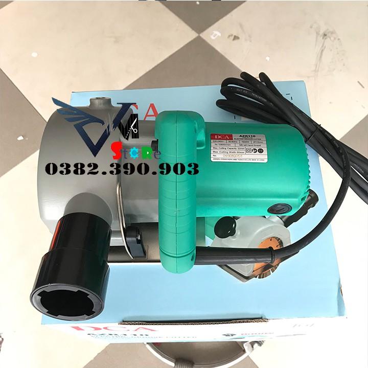 Máy cắt rãnh tường 2 lưỡi - DCA AZR110- 1600W kèm lưỡi