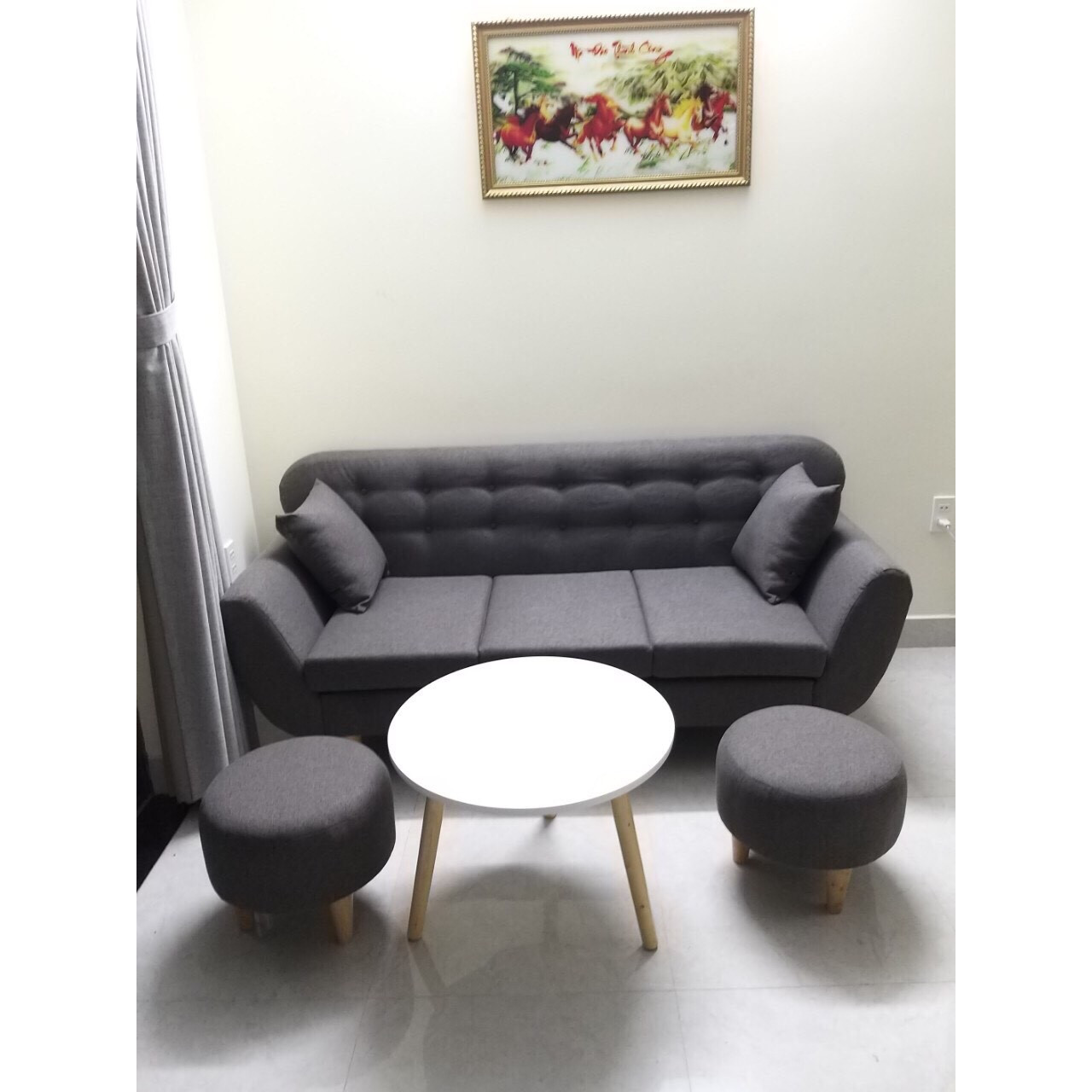 Bộ ghế sofa băng phòng khách linco sopha