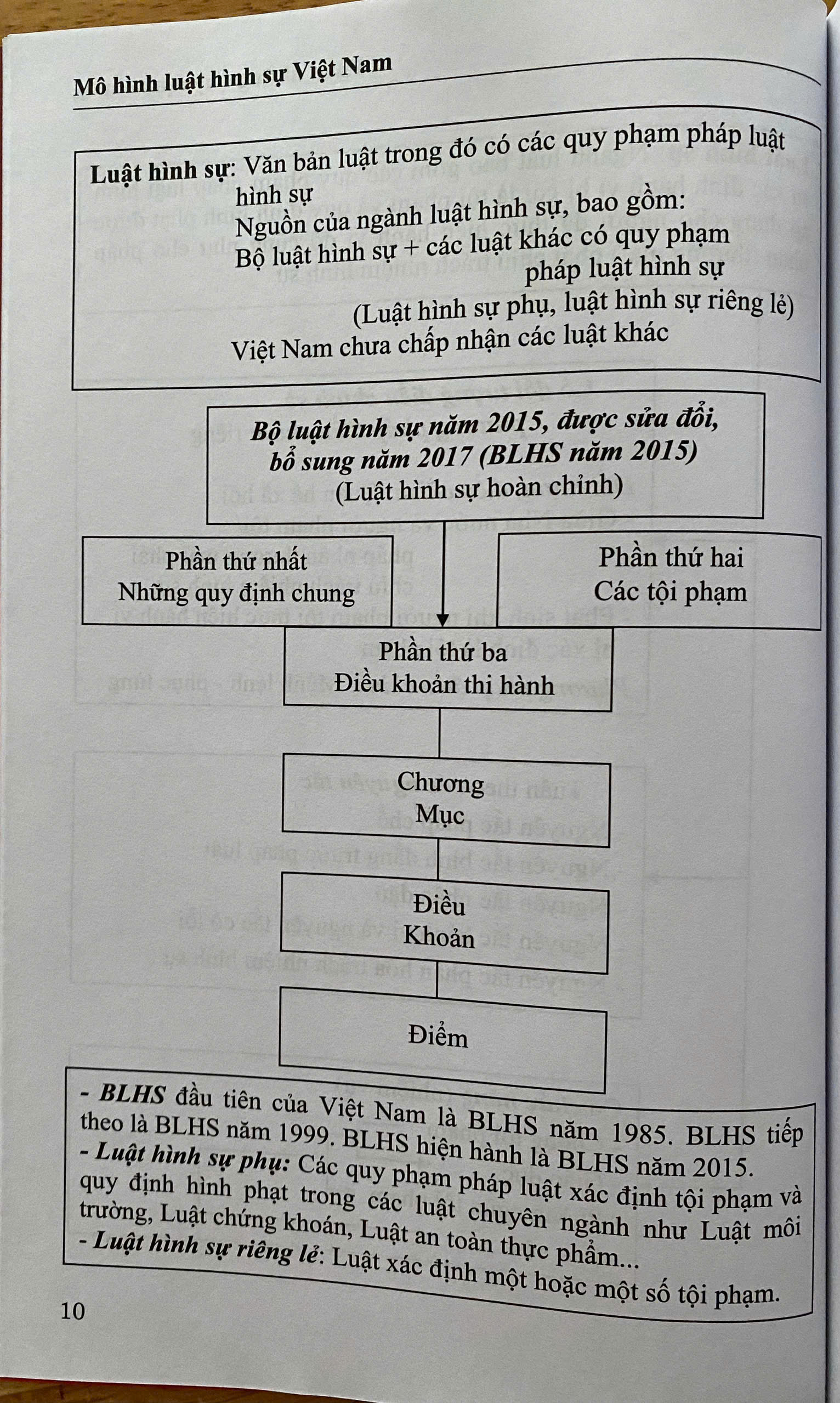 Mô Hình Luật Hình Sự Việt Nam