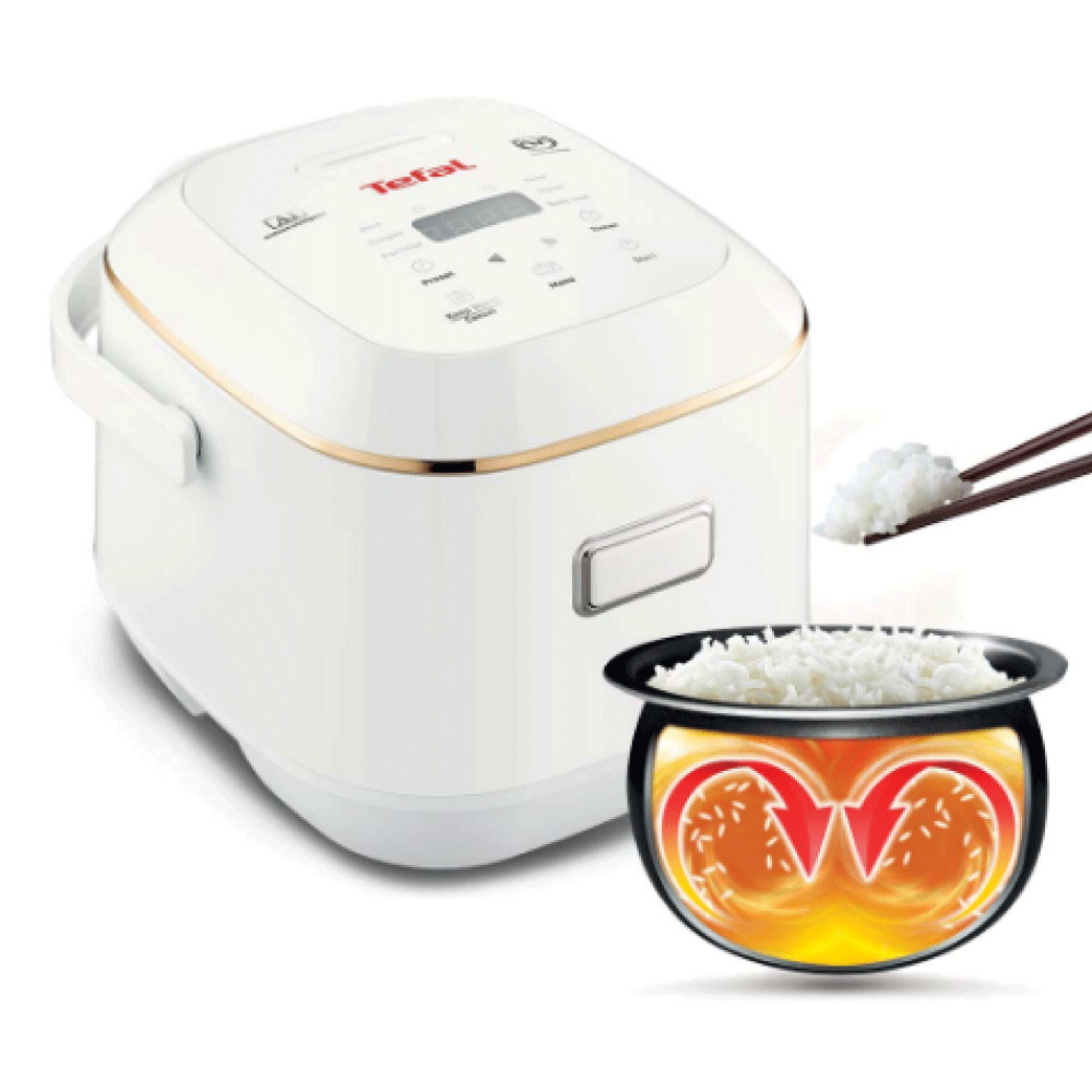 NỒI CƠM ĐIỆN TỪ IH NIÊU TEFAL 0.7L RK604165 - HÀNG NHẬP KHẨU