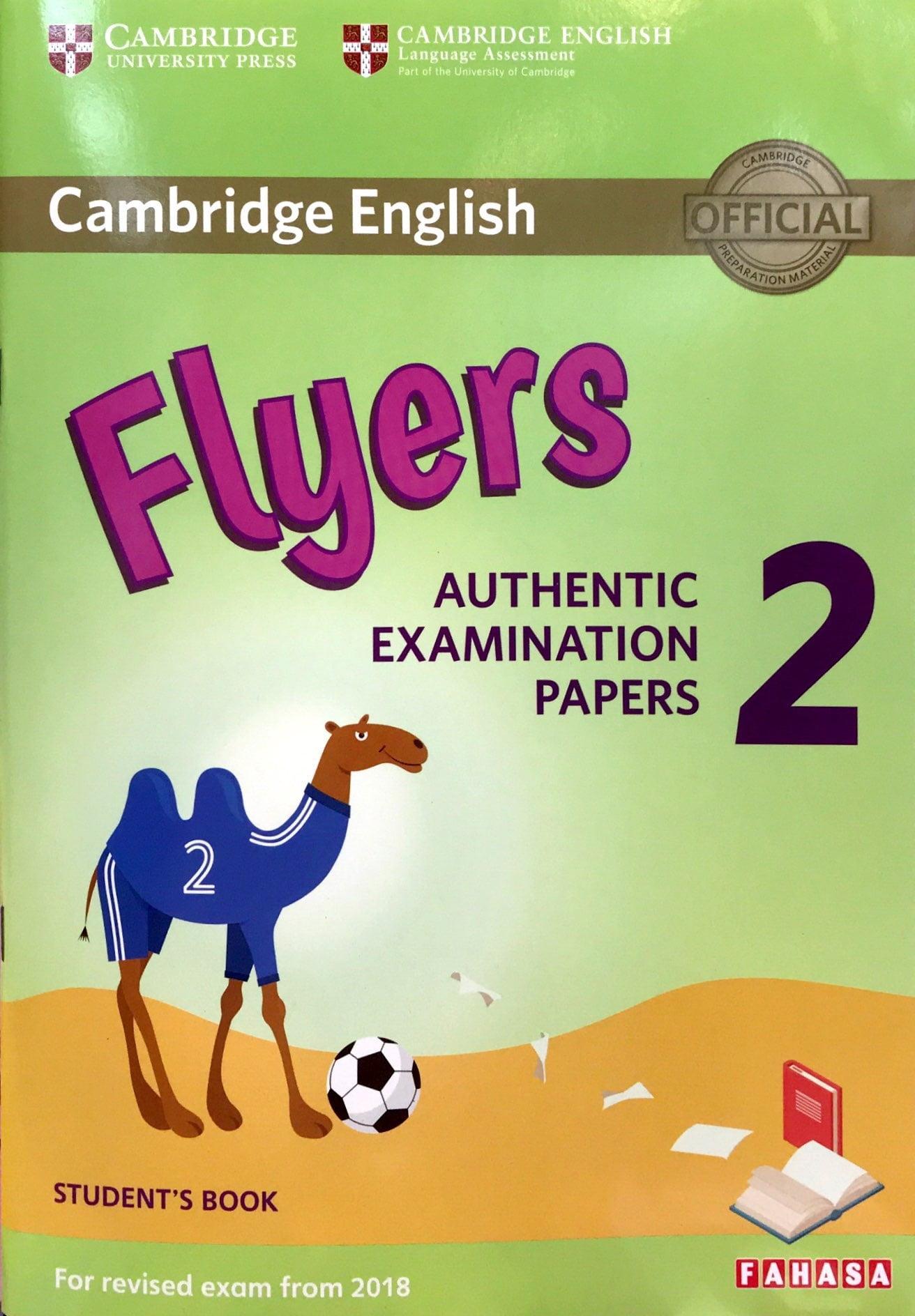 Cambridge English Flyers 2 For Revised Exam From 2018 Students Book