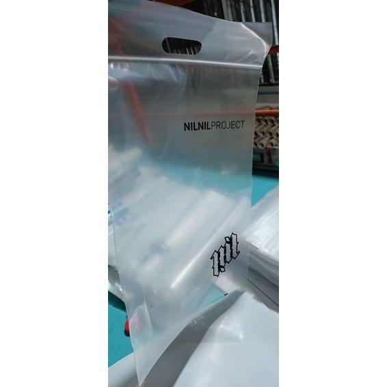 Túi zip đục lỗ xoài có quai xách