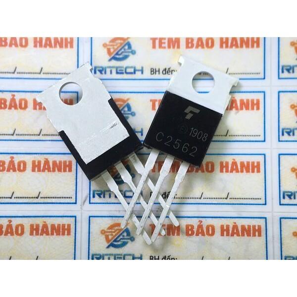 COMBO 5 con C2562, 2SC2562 Transistor NPN 60V/5A/25W TO-220 - hàng chính hang