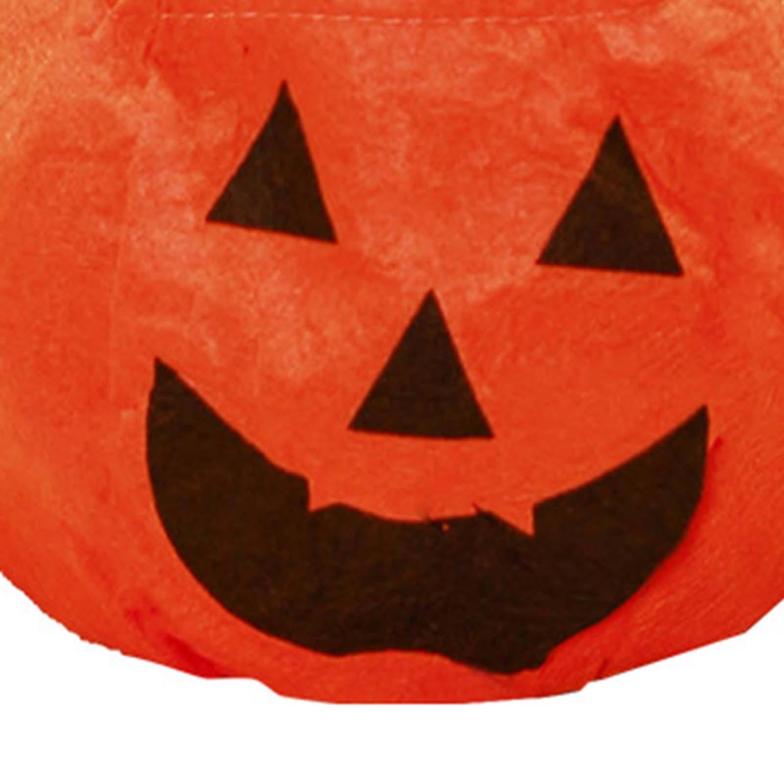 Halloween Pumpkin Bag Gift Bags Candy Tote Bag for Halloween Travel Vacation