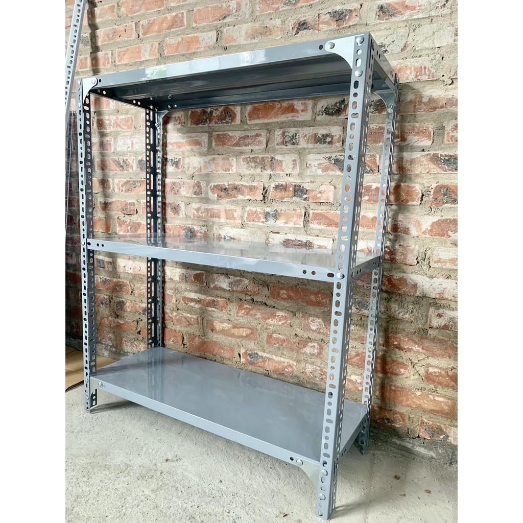 Kệ sắt v lỗ đa năng 3 tầng dài 0,6m x rộng 0,4m x cao 1m