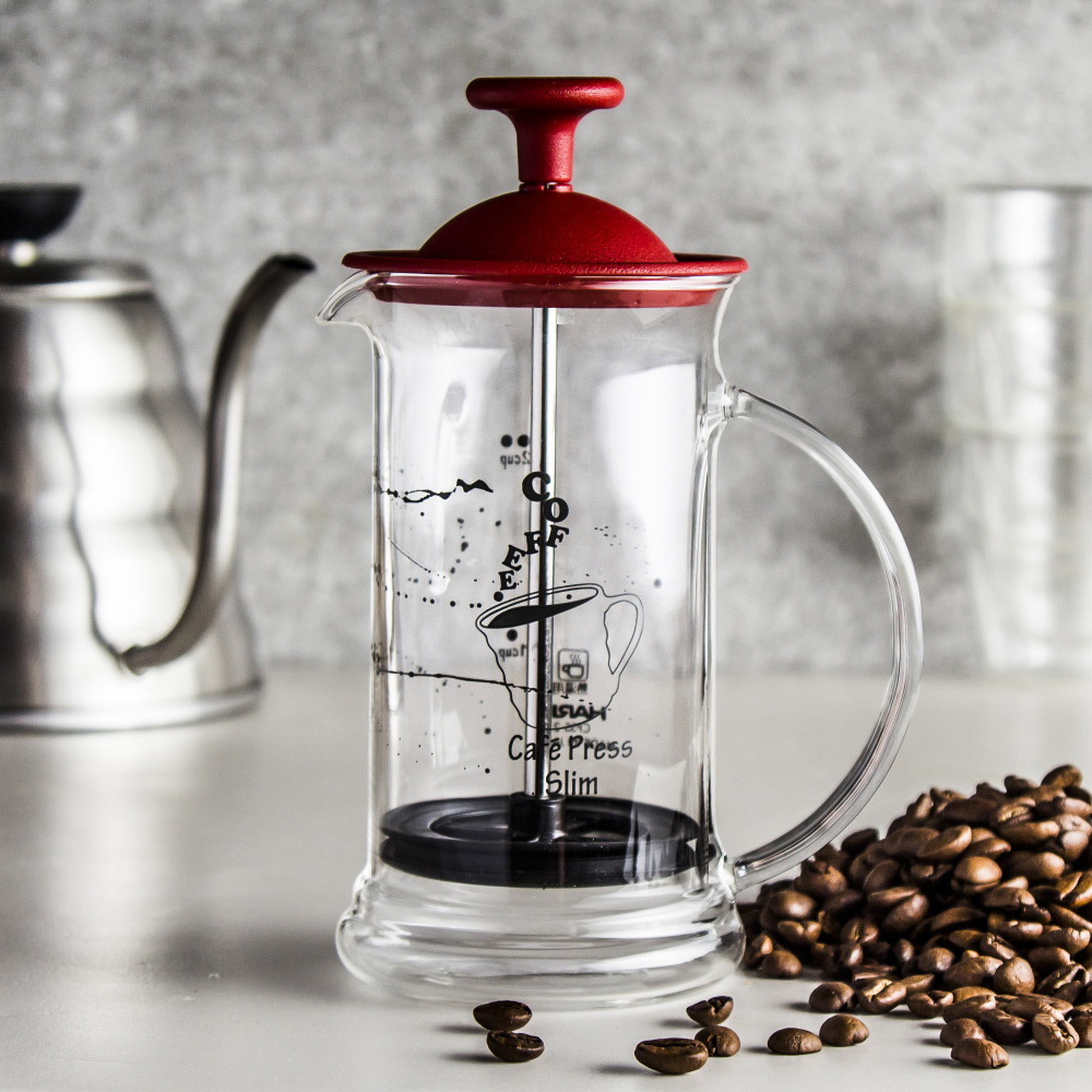 Bình Pha Cà Phê French Press Hario Cafe Press Slim S 240ml