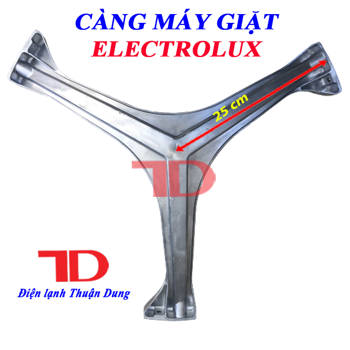 Càng dành cho máy giặt ELECTROLUX 10741-12732-10742-10751 cốt phi 25mm, Chảng ba máy giặt ELECTROLUX